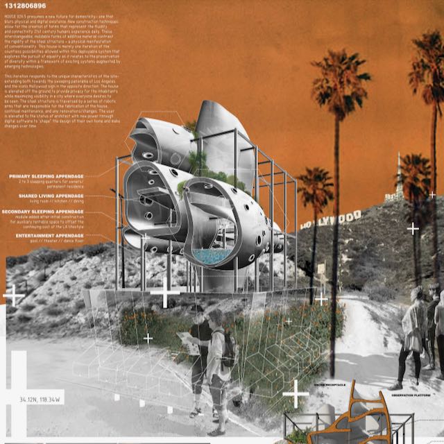 Vantage angle showing lot relationship to the Sign