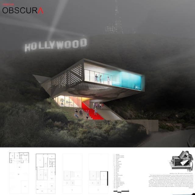 Mulholland frontage and signage context